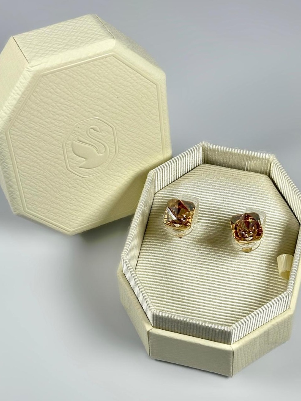 New! SWAROVSKI Ortyx Stud Earrings